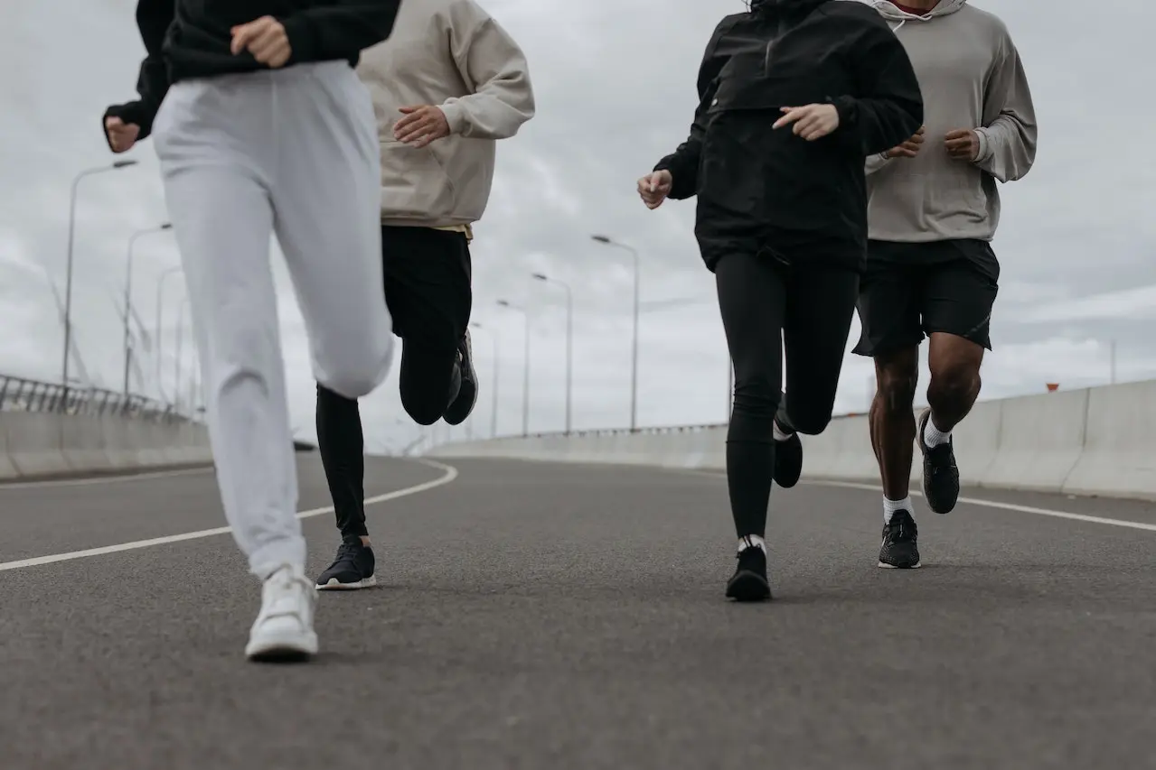 Runners train to run faster