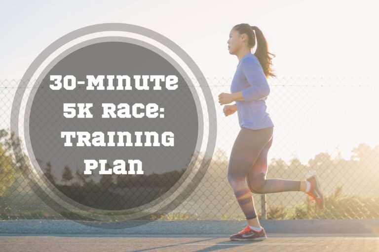 30-Minute 5k Race: 4-Week Training Plan to Beat the Distance