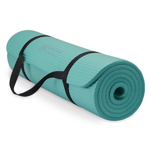 Gaiam Essentials Thick Yoga Mat