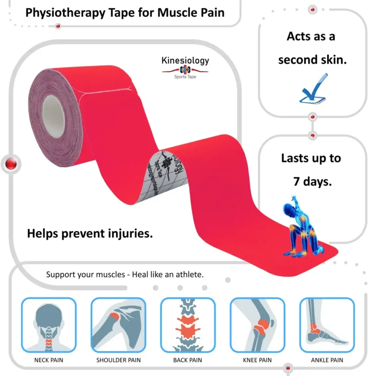 Physiotherapy Tape for Muscle Pain