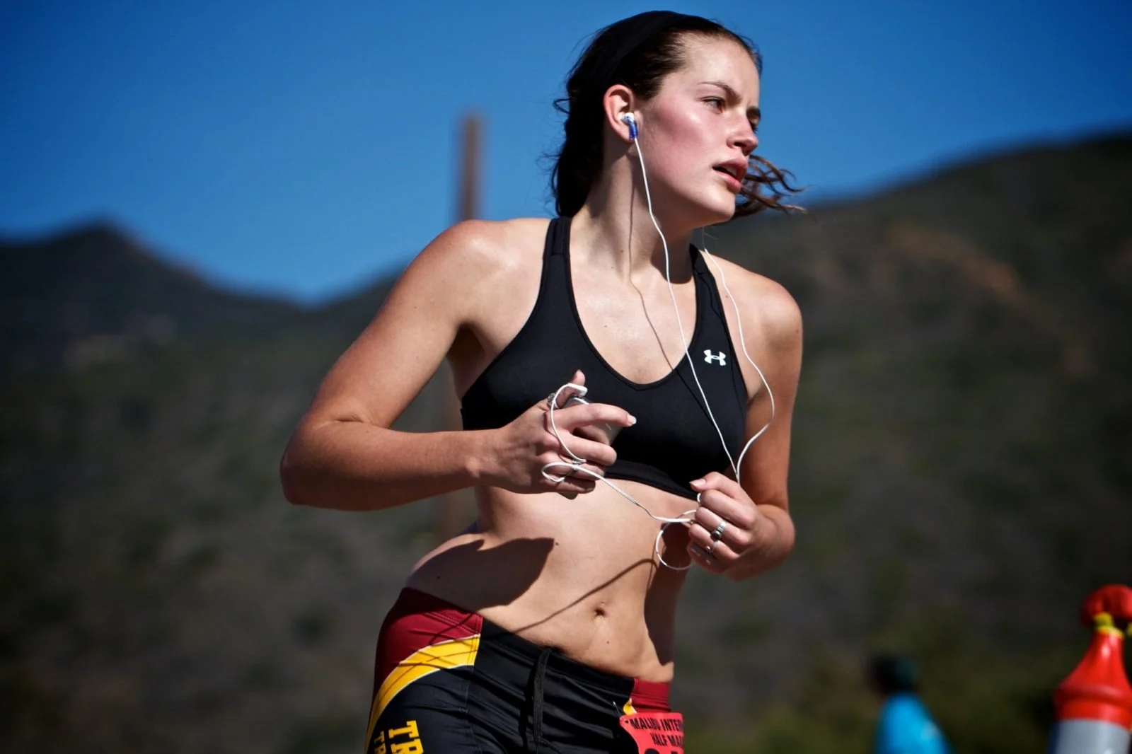 Woman feel chills either during running