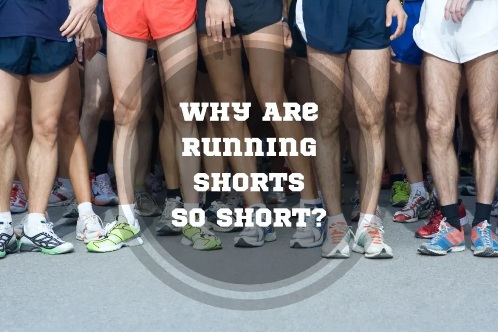 Men's running shorts so short