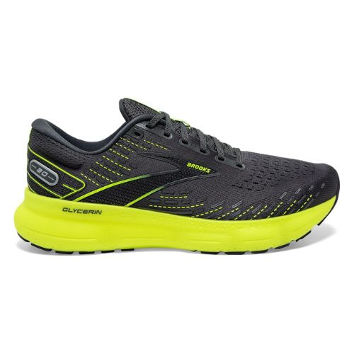Brooks Glycerin 20 Neutral Running Shoes black yellow