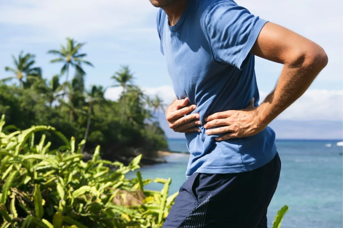 Runner get side cramps when running