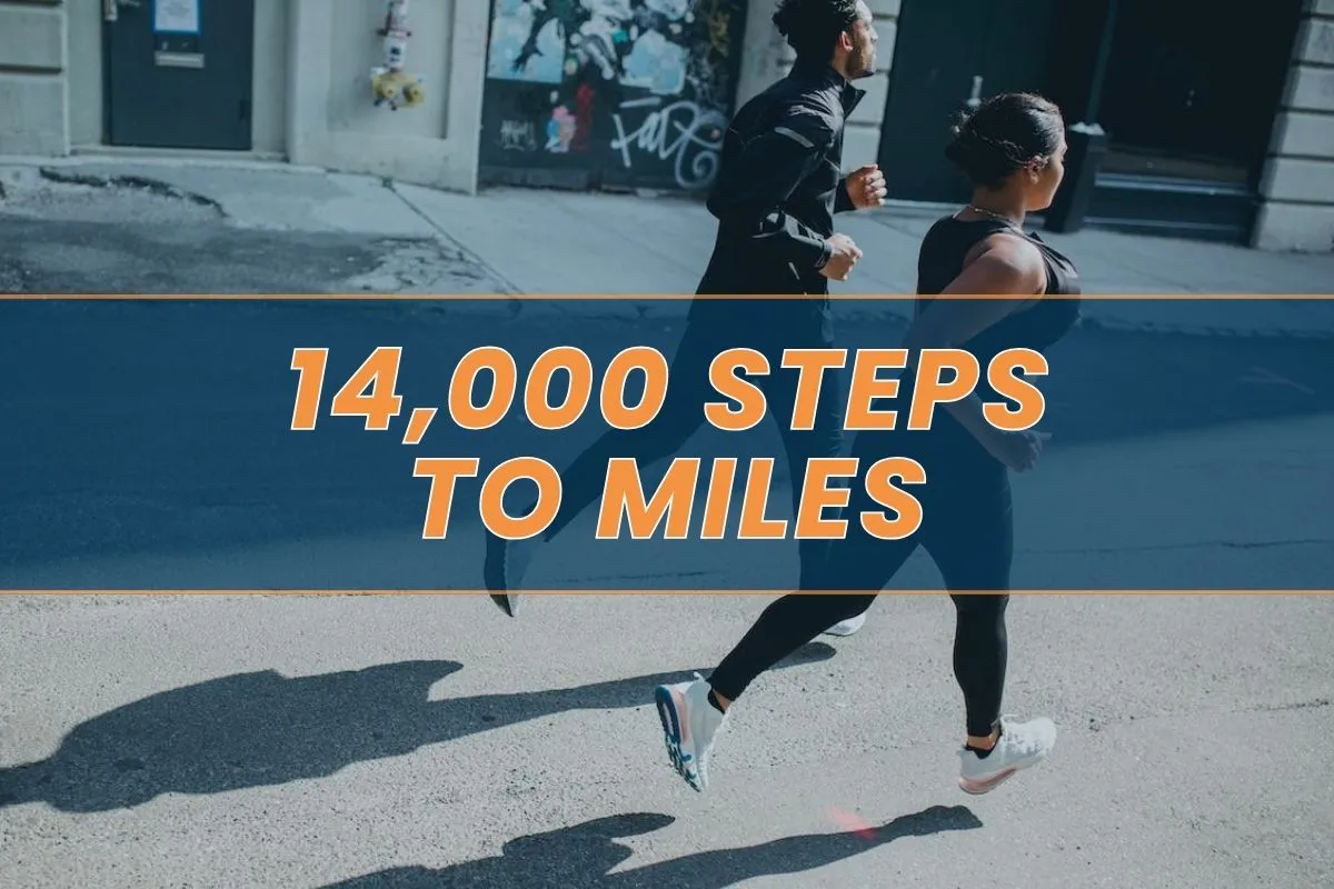 People run 14000 steps