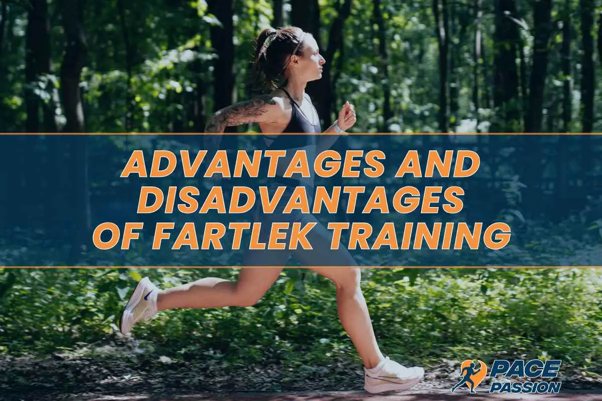 Femail person performing fartlek training