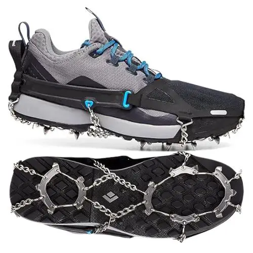black diamond distance spike traction shoes