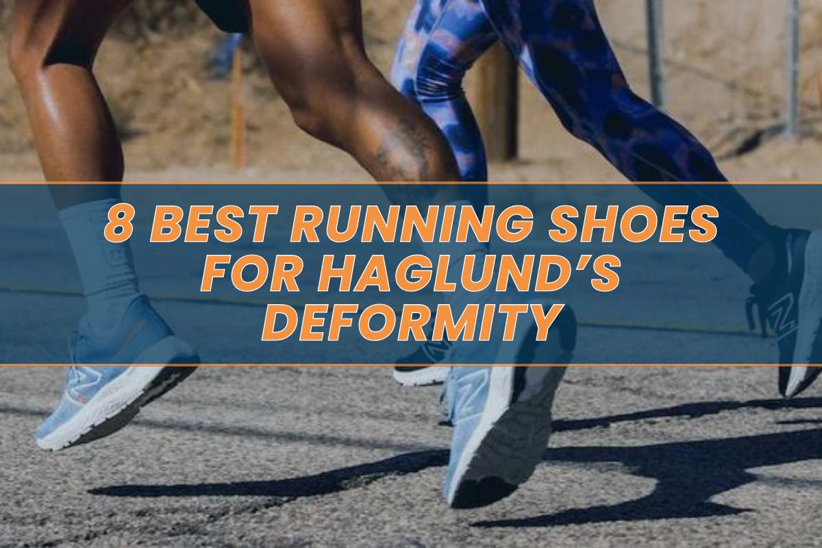 Shoe for haglund's deformity give people running experience comfortable and painless
