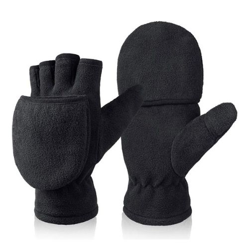 Winter Convertible Gloves Flip Top Mittens